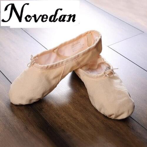Ballet Dance Dancing Shoes Pointe For Girls Children Kids Women Professional Soft Flats Shoes Fitness Ballerina Slippers