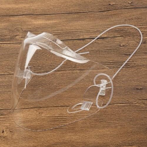 Transparent Protective Mask Face Shield Reusable Dust-proof Protect Clear Masks Bandage Best Reusable Cover Mouth Nose Helmet