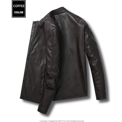 SALE CLEARANCE Genuine Leather Jacket Men Leather Jacket Man Leather Coat Spring Autumn