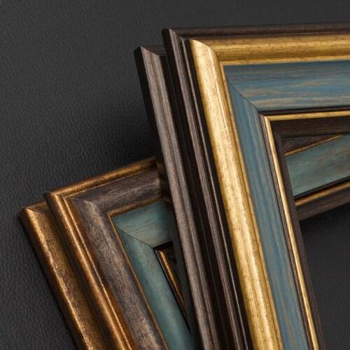 Luxury Resin Frame Ornament Elegant Antique Design Painting Frame Vintage Personalized Gift Marco Fotos Home Accessories DK50FE
