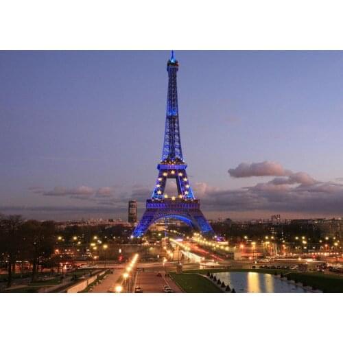 Eiffel Tower Paris Art Film Print Silk Poster Home Wall Decor 24x36inch