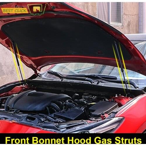 Car Styling Front Bonnet Hood Engine Cover Hydraulic Rod Gas Struts Lift Support For Mazda 3 6 Axela Atenza 2014 2015 2016 2017
