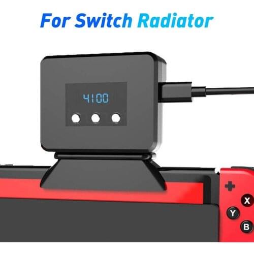 Bluelans LED Display Radiator Heat Dissipation Cooling Fan for Nintendo Switch Gamepad