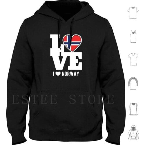 Love Norway Patriotic Norwegian Expat Hoodies Long Sleeve Norway Love Norway Patriot Patriotic Norway