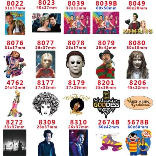 Halloween 30pcs/lot Resin Flat back Jewelry Phone Decorative Material Kids DIY Glitter Art Craft Supplieas PR4762