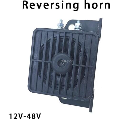 Truck Forklift Truck Excavator Waterproof Reversing Horn 12V/24V-48V Universal Didi Voice Buzzer Alarm Prompter