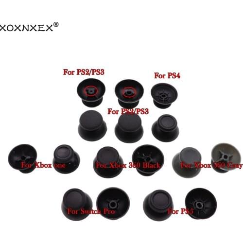100pcs 3D Analog Joystick Stick Module Mushroom Cap For Sony PS4 Playstation 4 PS3 Xbox one Xbox 360 PS5 Thumbstick Cover
