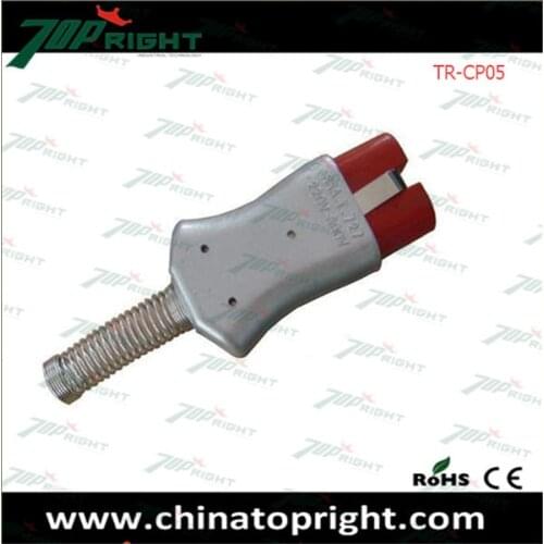 2 pins high temperature plug connector