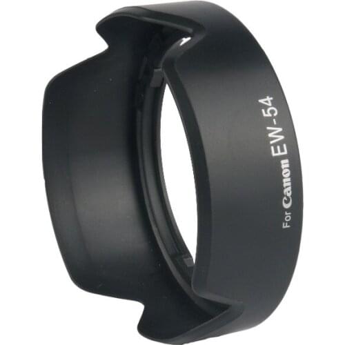 2020 NEW EW-54 EW54 Lens Hood For Canon EOS M EF-M 18-55mm F/3.5-5.6 IS STM 52mm flower camera Lens hood free shipping