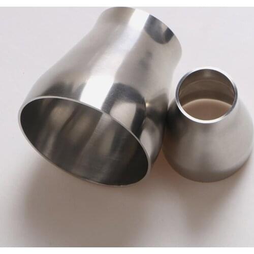 32mm 1.25" To to 25mm 1" OD Butt Welding Reducer SUS 316L Stainless Steel Sanitary Pipe Fitting Homebrew Beer Wine