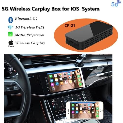 Wireless ai box Carplay media box with Mirror projection auto connect carplay adapter For Audi VW Ford Hyundai Toyota tv box 5G