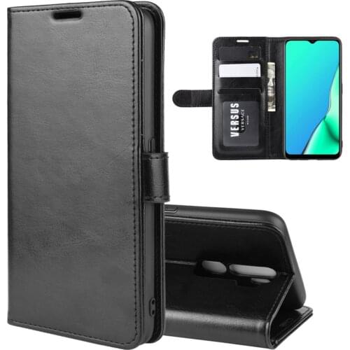 For OPPO A9 2020 Case Wallet Card Stent Book Style Flip Leather Cover Protect Cover case For OPPO A5 2020 cover phone case