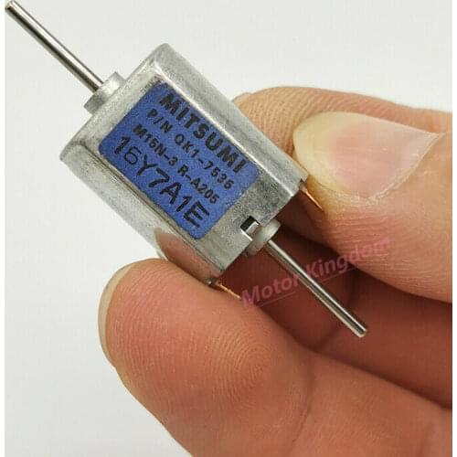 DC 12V-24V 19500RPM High Speed Dual Shaft Micro Mini 030 Motor DIY Toy Car Train