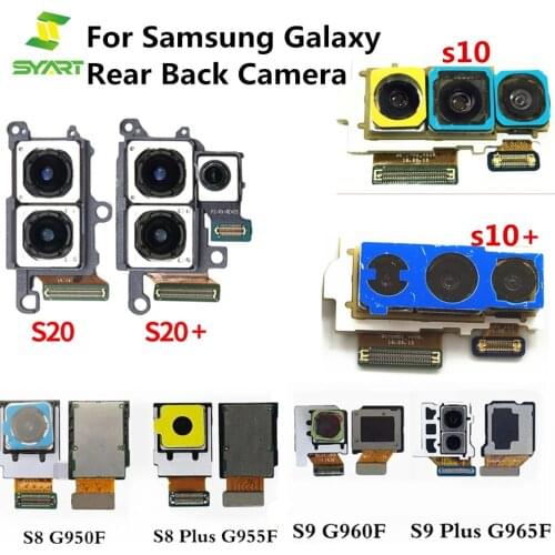 For Samsung Galaxy S20 Plus S10 S10 Plus S8 S8 Plus S9 S9 Plus G985F G980F G975F Rear Back Camera Module Flex Cable Replace Part