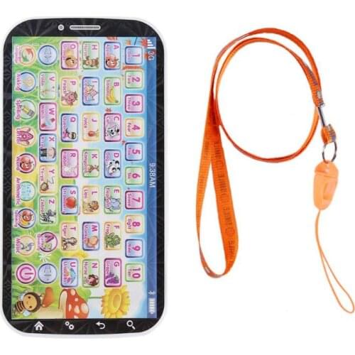 Electronic Kids Music Simulation Smart Cellphone Toy Baby Word Letter Education Learning Toy Mobile Phone Children Gift