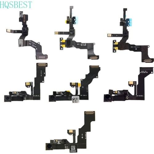 Front Camera Flex & Proximity Sensor Front Facing Camera Lens Flex Cable replacement for iPhone 5 5S se 5C 6S 6 Plus