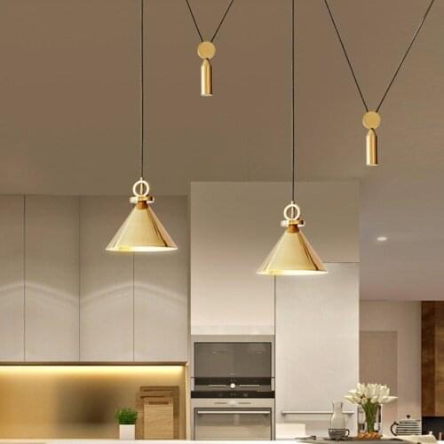 Lampen industrieel luminaire suspendu wood LED pendant lights bedroom restaurant lustre pendente hanging ceiling lamps
