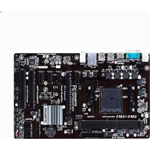 Free shipping 100% original motherboard for Gigabyte GA-F2A55-DS3 F2A55-DS3 DDR3 FM2+/FM2 F2A55-DS3 integrated graphics desktop
