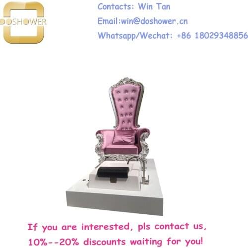Wholesale king queen chairs with queen pedicure chair of queening chair