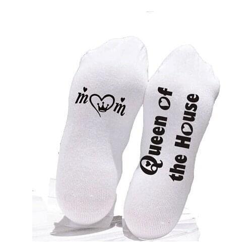 Birthday Gift Present For Mom Dad Letter Socks Love Gift Mothers Day Fathers Day Present Thanksgiving Day Gift