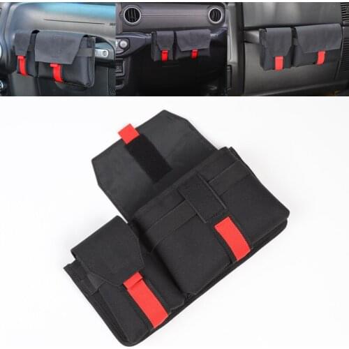 Stowing Tidying General Co-pilot Handle Storage Bag Waterproof Oxford For Jeep Wrangler JK TJ JL 1997-2016 2017 2018 2019 2020
