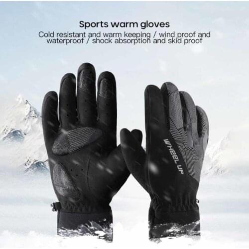 The Wind Keep Warm Motorcycle Gloves Winter Outdoor Available At MINUS 20℃ Ski Gloves Riding Gloves Waterproof
