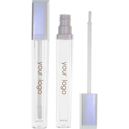 Pearl Luxury Lip Gloss Private Label Container Package Bulk Sale Customized Free Logo 7ml Empty Unique Design Tube Shiny Finish