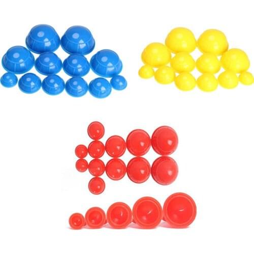 12 Pcs Vacuum Silicone Cupping Cups Chinese Medical Cupping Family Body Massage Helper Anti Cellulite