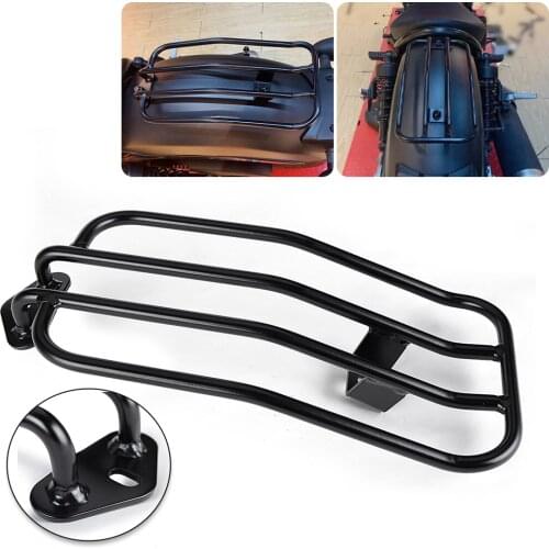 Black Motorcycle Rear Solo Seat Luggage Rack Support Shelf for Honda CMX500 Rebel CMX 500 300 Rebel500 2017-2020 Accessories