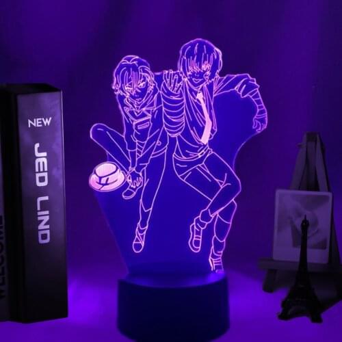 Bungo Stray Dogs Osamu Dazai Lamp for Room Decor Friend Birthday Gift Gadget Nakahara Chuya Night Light Anime Neon Light Dazai
