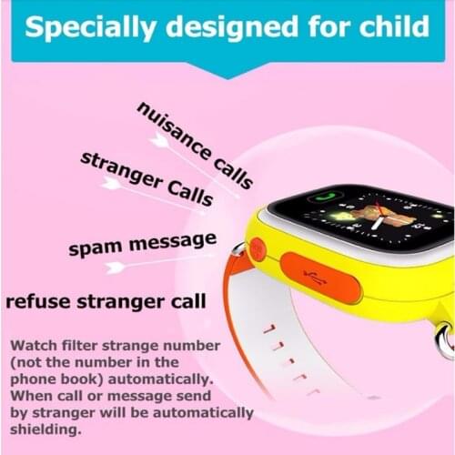 Kids Smart Watch GPS Tracker Android Smart Watch Q90