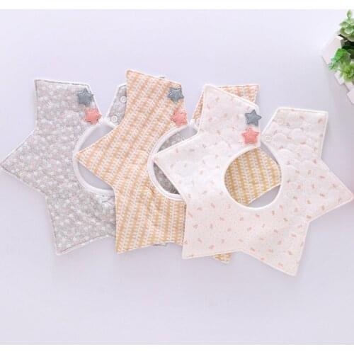 Childrens bib 360 degree rotation multifunctional baby waterproof saliva towel baby bib scarf