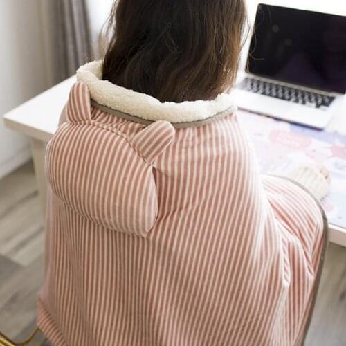 Electric USB Heating Blanket Winter Warmer Heating Blanket Home Office Back Knee Warmer Portable Soft Blanket