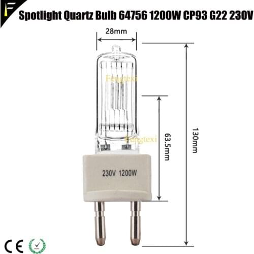 Film/Sudio Lamp) FTL 1000w1200w2000w Spot Soft Light Bulb G22 64756 230v G22 CP93 Halogen Lamp STUDIO LAMP CONVENTIONAL Bulb