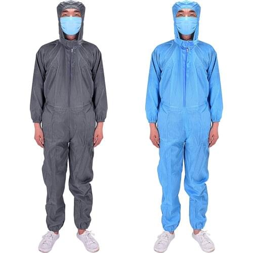 Reusable Workshop Workwear Anti-static Overalls Dust-proof Clothing Lab Clothes Spray Paint Work Uniform Work Painting Clothes