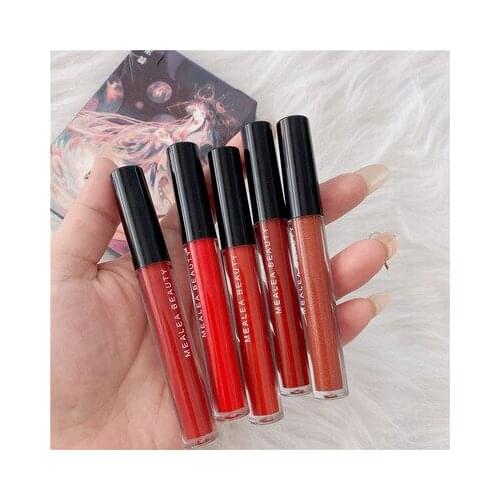 Five Pack Cigarette-shaped Lipstick Set Matte Velvet Lasting Creative Blue Pink Girl Cigarette Tube Lip Glaze Set Lip Makeup