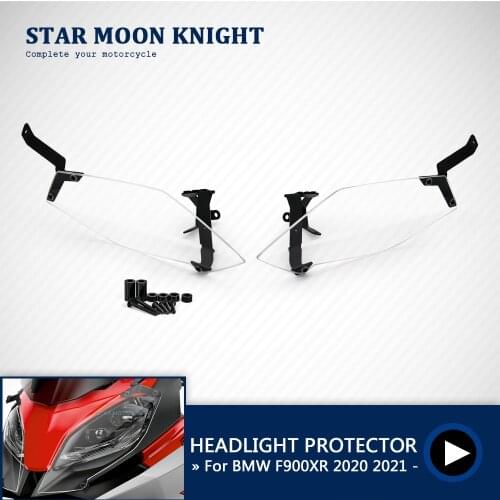 NEW Motorcycle Accessories Headlight Head Light Guard Protector Cover For BMW F900XR F 900 XR F900 XR 2020 - 2021