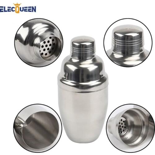 250ML Stainless Steel Cocktail Shaker Bar Martini Drink Mixer Set Party Bar Bartender Tool Kit Wine Vinho Accessories