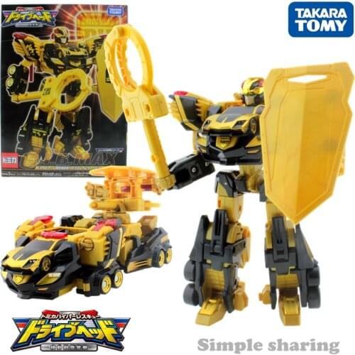 Takara Tomy Tomica Hyper Rescue Drive Head Cyclone Interceptor Black Max Car DieCast Miniature Model Kit Magic Baby Toys