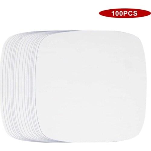 100pcs Air Fryer Steamer Liners Non-stick Mat Baking Cooking Oil Paper Household Barbecue Paper BBQ Tool Kitchen Accessories