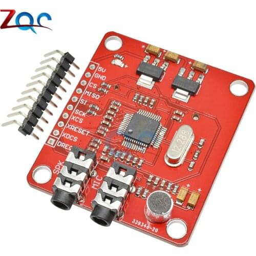 VS1053 VS1053B MP3 Module For Arduino UNO Breakout Board With SD Card Slot VS1053B Ogg Real-time Recording For Arduino UNO