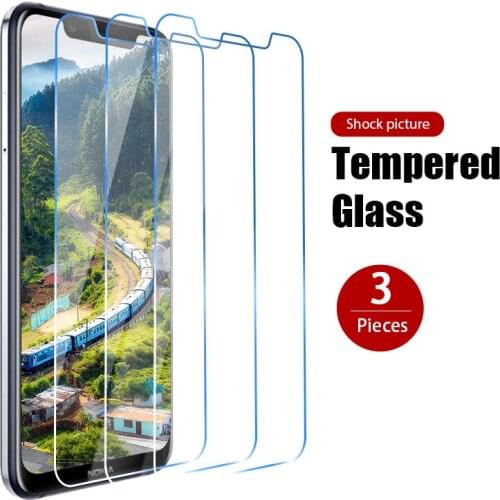 1/2/3 Pieces 9H HD Tempered Glass For Nokia 4 4.2 Screen Protector For Nokia 1 Plus 2 2.1 3 3.1 Plus 3.1A 3.1C 3.2 Front Film