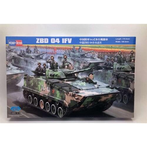 1:35 China Zbd-04 Infantry Fighting Vehicle Military Assembly Model Wheeled Armoured Tank