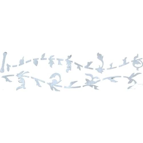 1X Tree Of Life Instrument Beautiful Guitar Bass Inlay Decal Ultra Thin Sticker