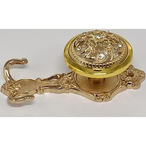 2pcs Home Kitchen Retro Double Wall Mount Hook Metal Coat Clothes Towel Hat Double Peg Door Wall Window Hanger Holder Tie Back