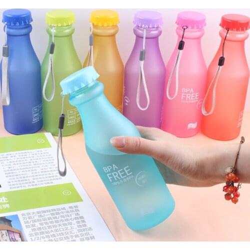 550ML Unbreakable Outdoor Sports Travel Water Bottle Portable Leak-proof Cycling Camping Water Cup