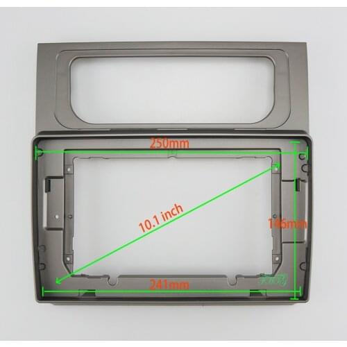 10.1 inch Fasxia Car Audio Frame Car Radio Fascia,gps navigation fascia panel is suitable 2011-2015 VOLKSWAGEN TOURAN
