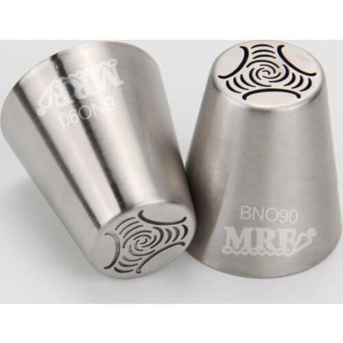 Free Shipping Stainless Steel 18/8 Large Russian Flower Pastry Icing Cake Decorating Nozzles Cupcake Icing Tips #BNO90