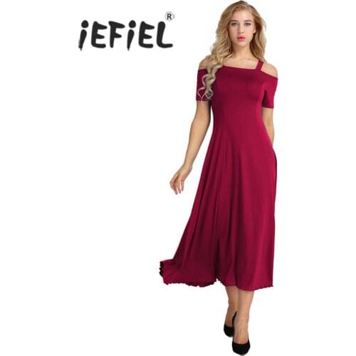 iEFiEL Short Sleeve Dresses