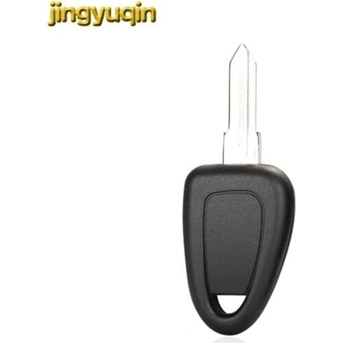 Jingyuqin Remote Car Key Shell Transponder For Fiat Iveco Uncut GT15R Blank Key Blade Case FOB Replacement 0 Button